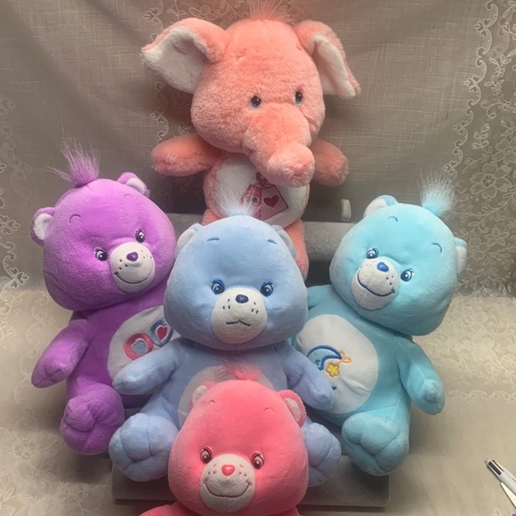 2002-2004 Nanco Bundle of 5 Care Bears/Cousin 10" - Picture 2 of 12
